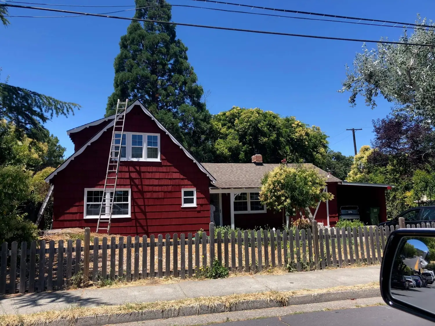 Red house - Residential outdoor Painting Services